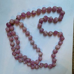 Pretty Lavender Bead necklace